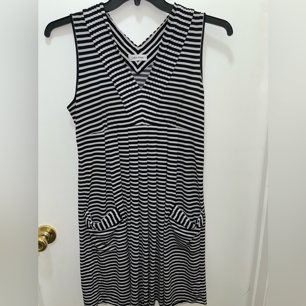 Calvin Klein striped sundress